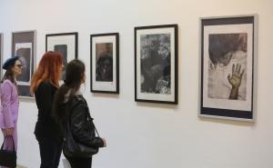 Foto: Dž.K./Radiosarajevo / Otvorena izložba "Četiri bosanska grafičara iz Sarajeva"